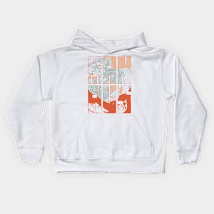 Manaus, Brazil City Map Typography - Bohemian Kids Hoodie